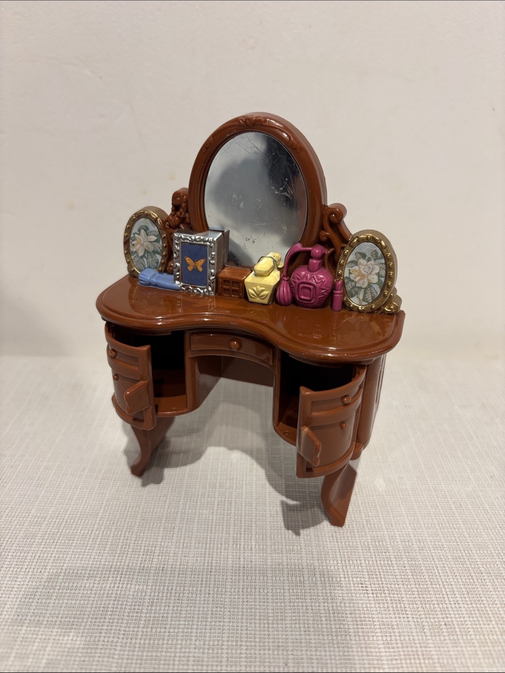 Fisher Price Loving Family Vanity with Mirror & Opening Cupboards